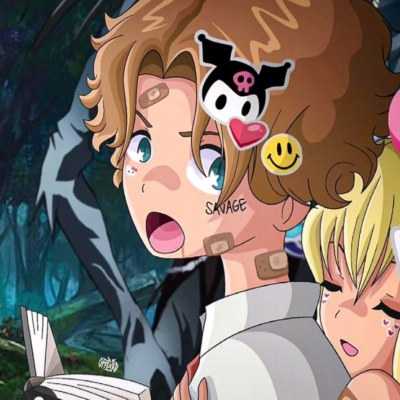 苏柒:贴纸动漫手绘情头，知道作者大大请告知(图5)