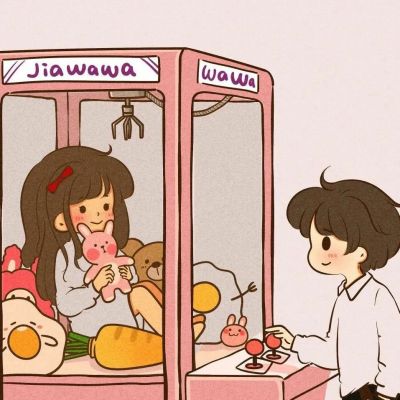 可可爱爱的情侣头像(图7)