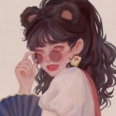 手绘情头/独一无二的爱给你(图1)