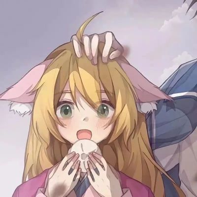 一对两张手绘魅力情侣头像｜你与日落皆在.(图9)