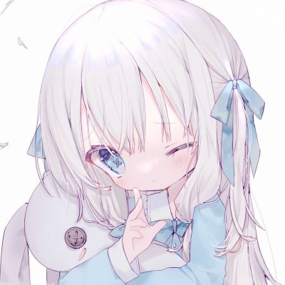 优质手绘意境动漫女头集.我关上了门 又打开了月亮.(图8)