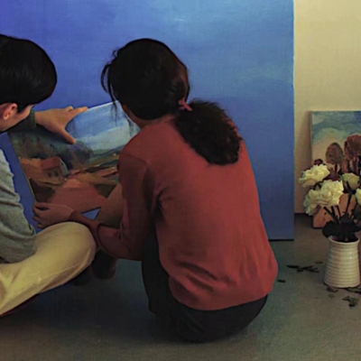 唯美情头“近视的女孩子隔的再远也能看清喜欢的男孩子.”(图6)