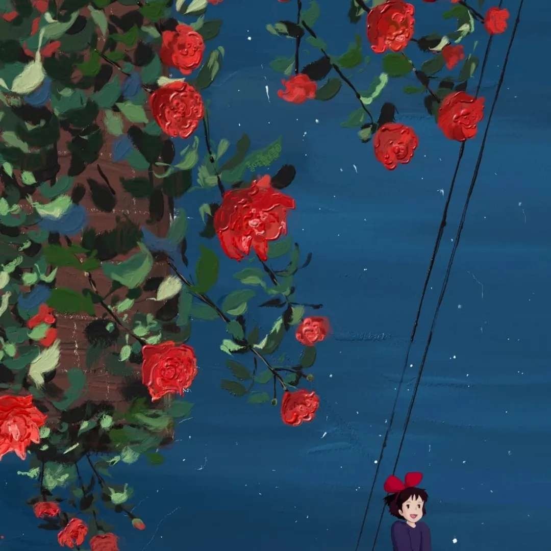 “我想你啦！”“我在！”情侣头像情侣背景图(图3)