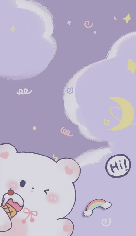 2021紫色系适合女孩子的唯美好看的手机壁纸 高清质感的女生手机皮肤(图6)