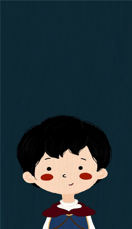 可爱手绘情侣甜蜜壁纸大全 黄昏到来时买上一簇花(图9)