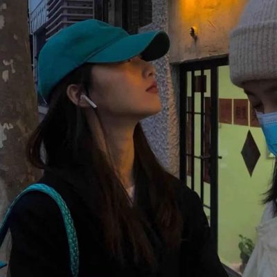 闺蜜?/ins真人头像你是我的例外(图3)