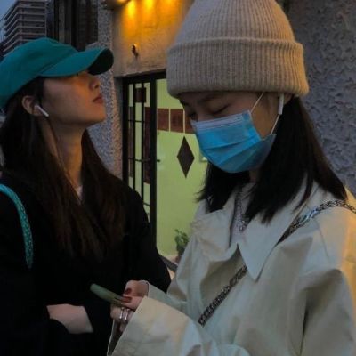 闺蜜?/ins真人头像你是我的例外(图4)