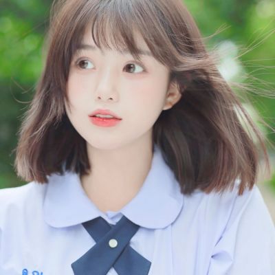 顾柒颖 ins清新干净女头自截(图5)