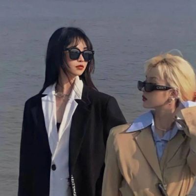 闺蜜?/ins真人头像你是我的例外(图5)