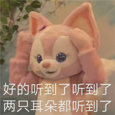 2021玲娜贝儿带字超级可爱的表情包 从现在开始我见一个爱一个(图8)