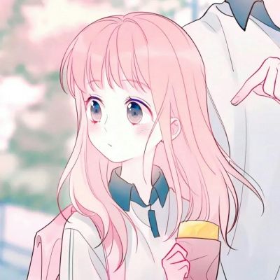 动漫情侣头像你在身边在你身边(图2)