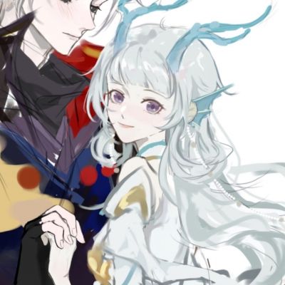 西施曜 情侣头像  ​​​你说你要和我共白头 我染完你又说我非主流(图8)