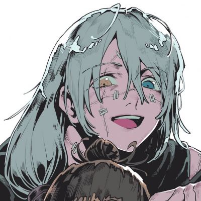 一对两张手绘意境动漫情侣头像｜存在即合理(图1)