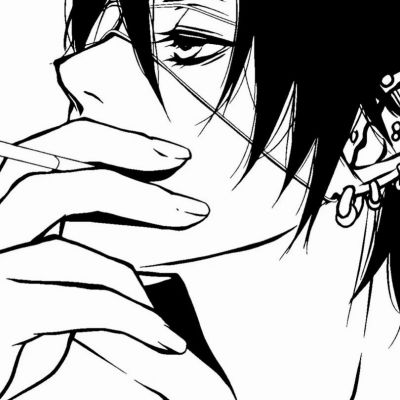 帅气黑白男头(图11)