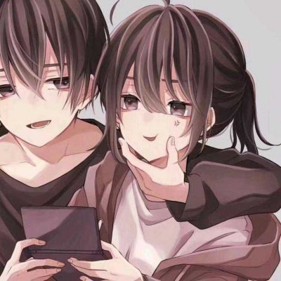 动漫情侣头像/“我想要两个西柚”—— I want to see you(图2)