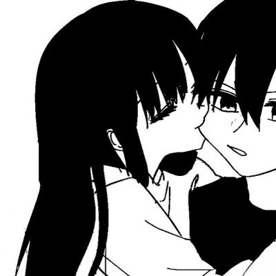 #黑白情侣头像(图6)