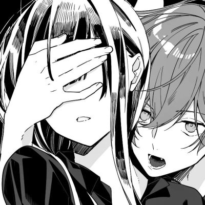 黑白动漫情头/聊天聊出来的感觉往往会已不聊天而结束.(图7)