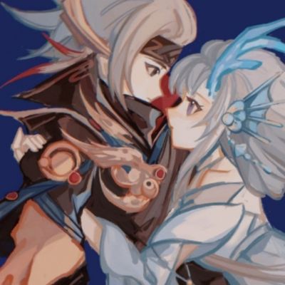 西施曜 情侣头像  ​​​你说你要和我共白头 我染完你又说我非主流(图9)