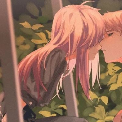 手绘优质动漫情头 接下来是雪花 圣诞树 新年和更好的我们.(图1)