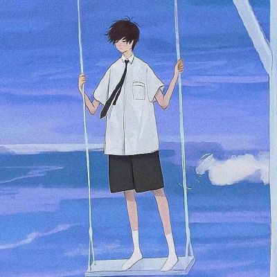 手绘优质动漫情头 接下来是雪花 圣诞树 新年和更好的我们.(图6)