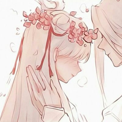 动漫情侣头像你在身边在你身边(图9)