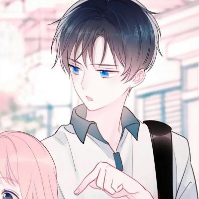 动漫情侣头像你在身边在你身边(图1)