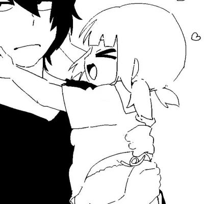 #黑白情侣头像(图2)