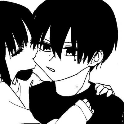 #黑白情侣头像(图5)