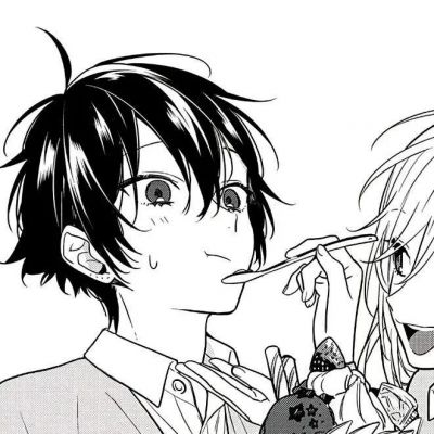 黑白动漫情头/聊天聊出来的感觉往往会已不聊天而结束.(图10)