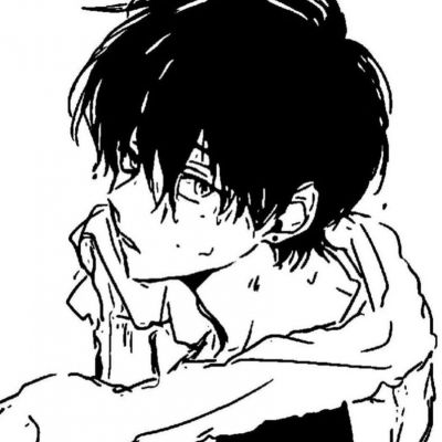 帅气黑白男头(图8)