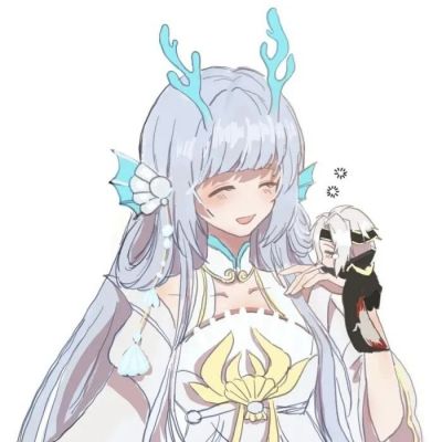 西施曜 情侣头像  ​​​你说你要和我共白头 我染完你又说我非主流(图1)