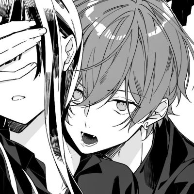 黑白动漫情头/聊天聊出来的感觉往往会已不聊天而结束.(图8)