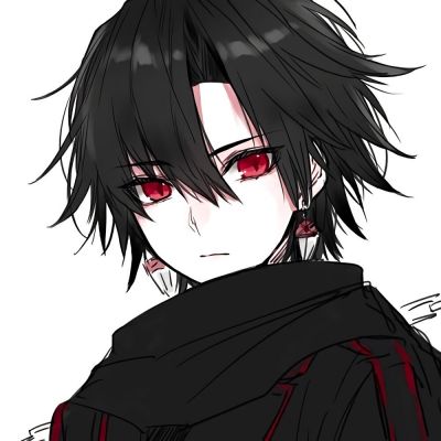 手绘温柔气质动漫男头集｜是你来晚了(图5)