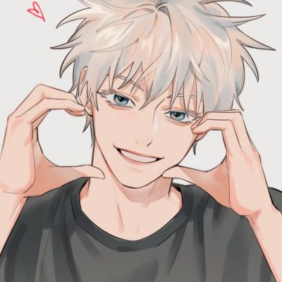 手绘温柔气质动漫男头集｜是你来晚了(图1)