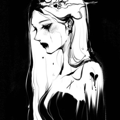 手绘女漫 我是这世间爱你的可爱鬼(图7)