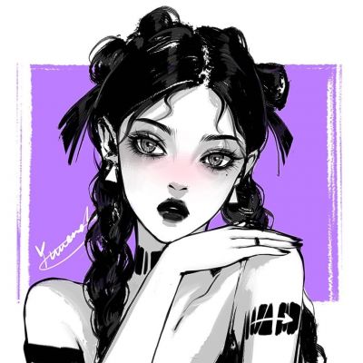 手绘女漫 我是这世间爱你的可爱鬼(图1)