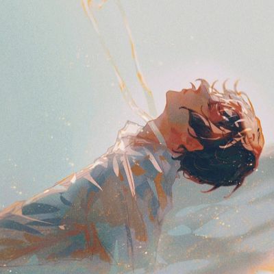 手绘男头／玄墨(图2)