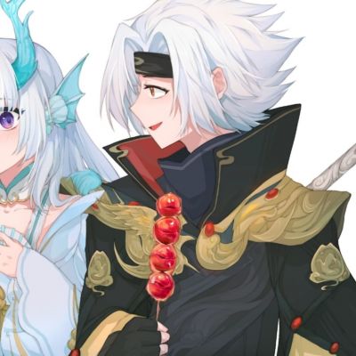 西施曜 情侣头像  ​​​你说你要和我共白头 我染完你又说我非主流(图6)