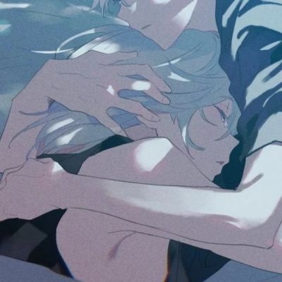 一对两张手绘动漫情侣头像集｜鲜花沿途盛放(图3)