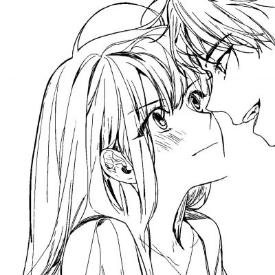 黑白漫画情头6:总是想 所以到底还是做不到是吧（擎屿）(图3)