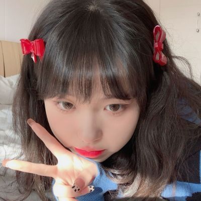 可爱清新优质真人女头集｜仙鹤灼深梦(图4)