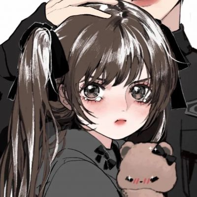 一对两张手绘意境动漫情侣头像｜存在即合理(图7)