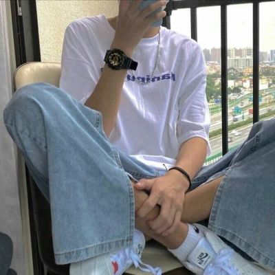 ins小清新文艺范男头总会相逢的就像山川河流就像万河归海(图2)