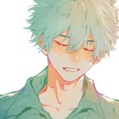 手绘意境优质动漫男头集｜满天星可以吗(图5)