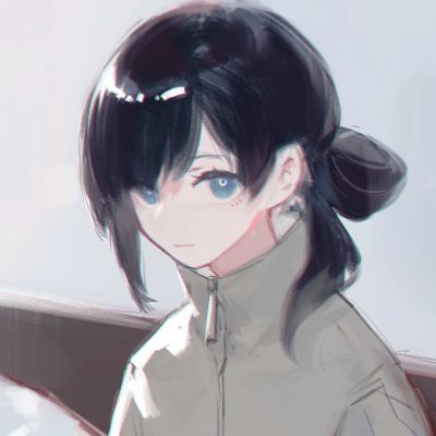 氛围感插画手绘女头集｜我就不陪你了(图10)