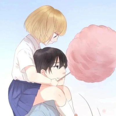 可爱情侣头像 报告，今天也很喜欢你！(图3)