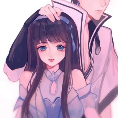 西施曜 情侣头像  ​​​你说你要和我共白头 我染完你又说我非主流(图3)