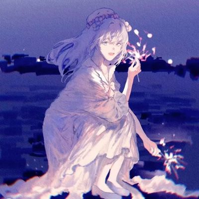 氛围感优质手绘女头集｜海月共潮生(图1)