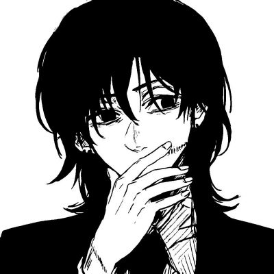 黑白男生动漫头像(图4)