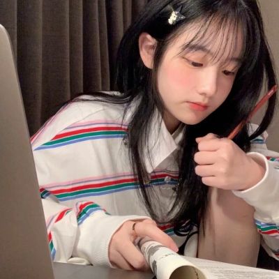 温柔干净气质魅力真人女头集｜恰似秋晚舟(图4)